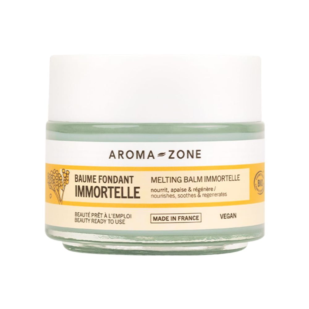 Pot de Baume fondant Karité et Immortelle BIO Aroma-Zone